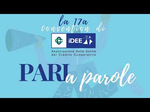 Convention iDEE 2021: ''Pari a Parole'' Parte II: Tavola rotonda: Stefania Cavagnoli, Olga Ferraro, Laura Berti e Sergio Gatti - 17a Convention di iDEE