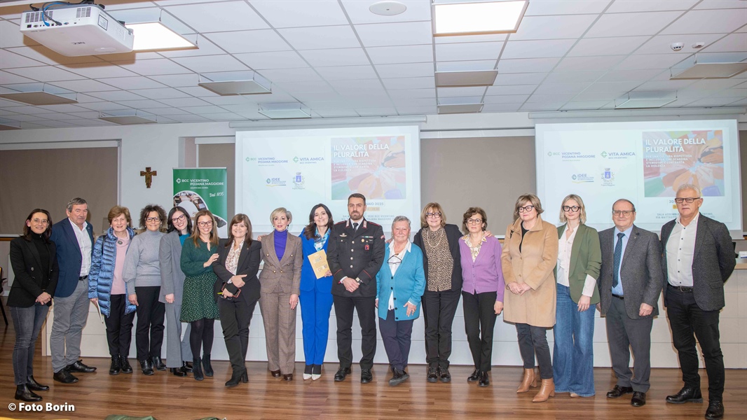 Il valore della pluralità. Evento territoriale BCC Vicentino & iDEE, lunedì 20 gennaio