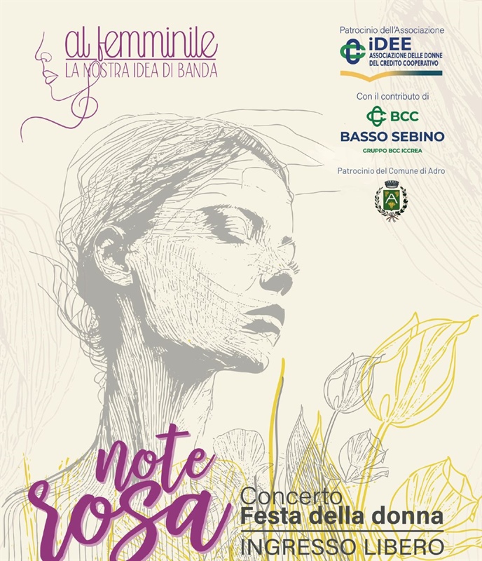 Evento: Concerto ‘’Note rosa’’ – 15 marzo 2025