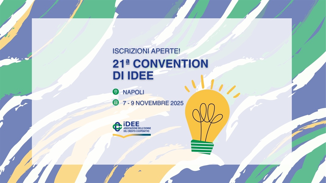 21ª Convention di iDEE – Napoli, 7-9 Novembre 2025