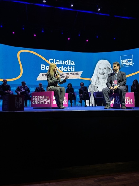 la vicepresidente di iDEE interviene agli Stati generali della natalità