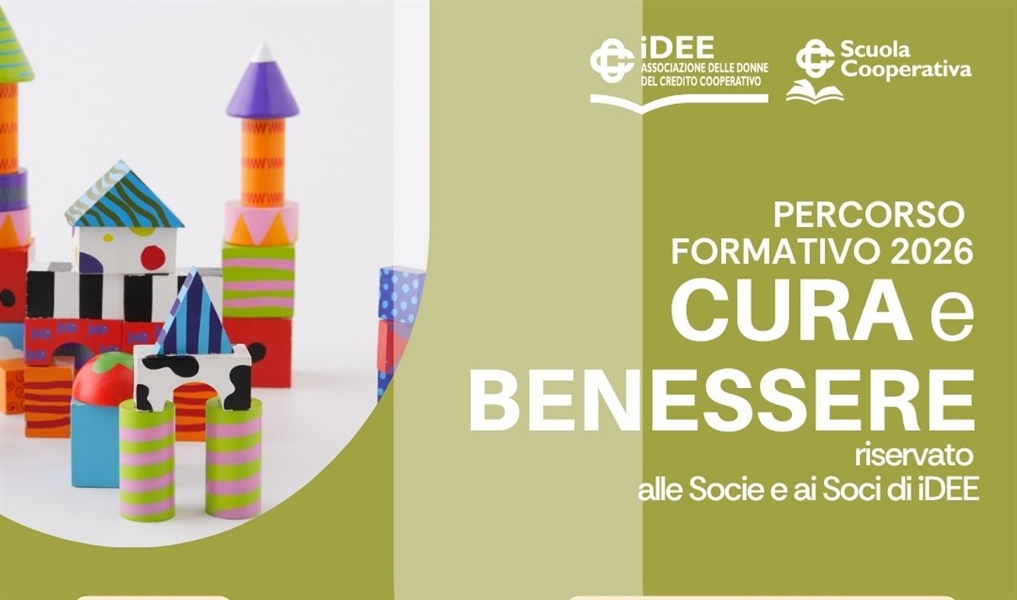 CURA E BENESSERE - PERCORSO FORMATIVO 2026
