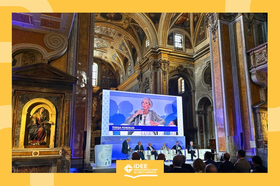 La Presidente di iDEE al Convegno della Federazione Banche di Comunità Credito Cooperativo Campania e Calabria