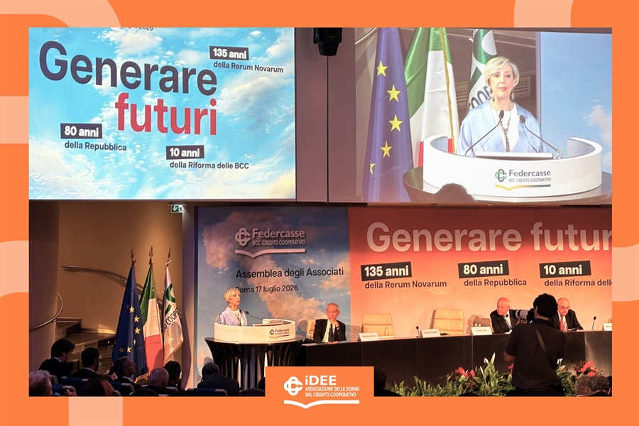 LA PRESIDENTE DI iDEE ALL'ASSEMBLEA ANNUALE DI FEDERCASSE