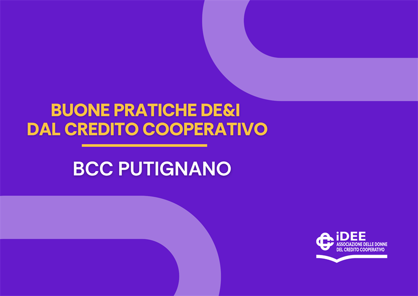 BUONE PRATICHE BCC PUTIGNANO