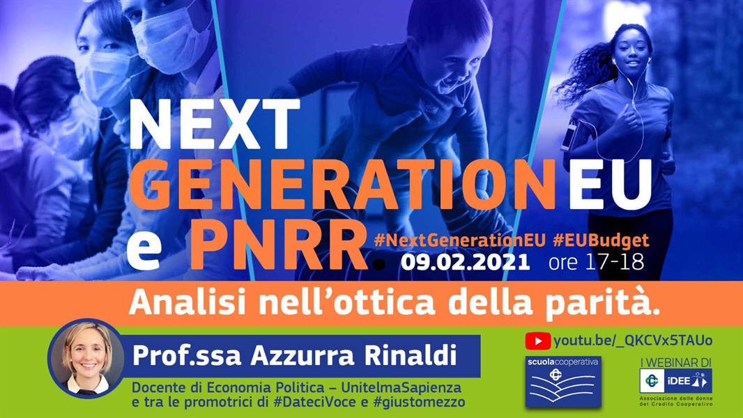 Next Generation EU e PNRR. Analisi nell’ottica della parità