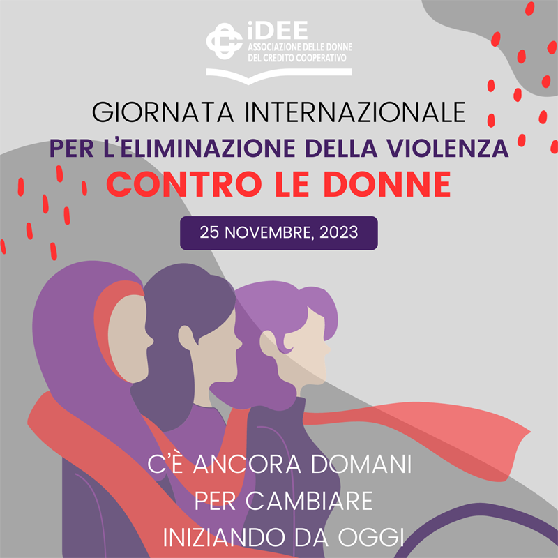 25 novembre, Giornata internazionale per l’eliminazione della violenza...